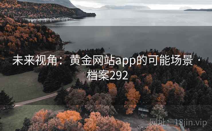 未来视角：黄金网站app的可能场景 · 档案292